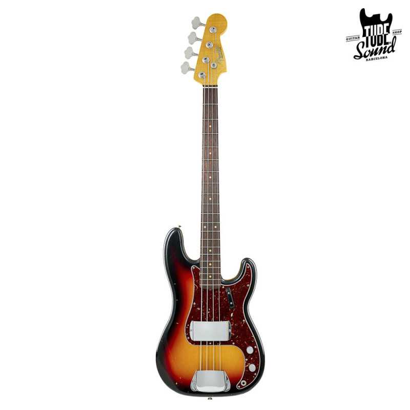 Fender Custom Shop Custom Order Precision Bass 64 RW Journeyman 3 Color Sunburst