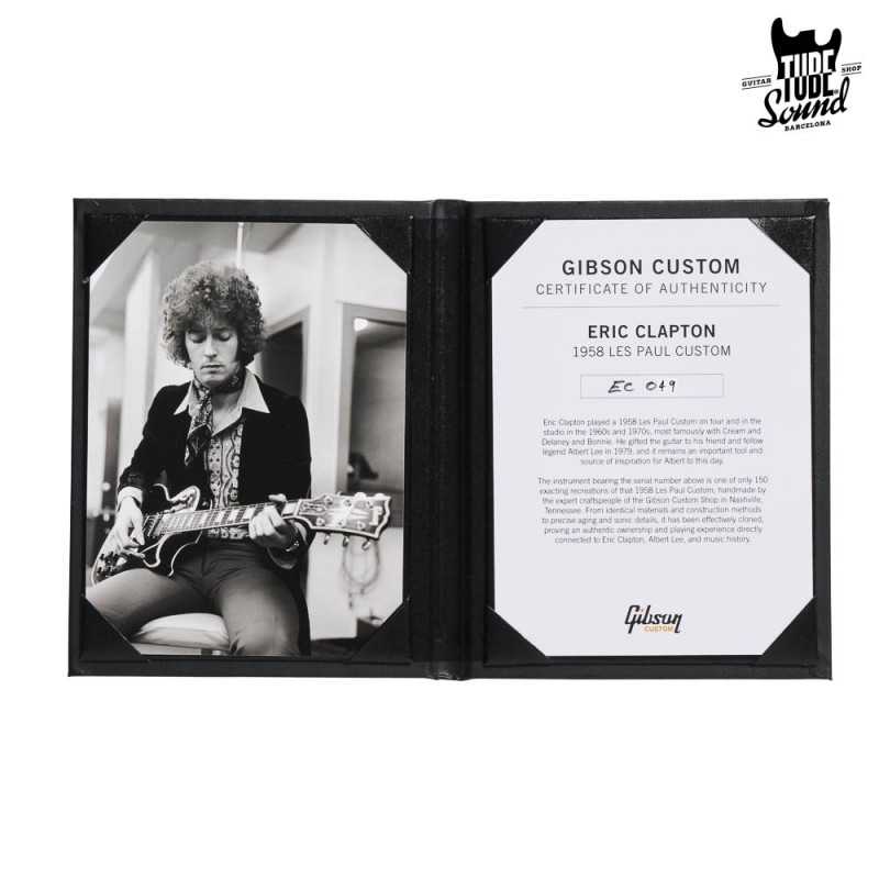 Gibson Custom Les Paul Custom 1958 Eric Clapton Ebony