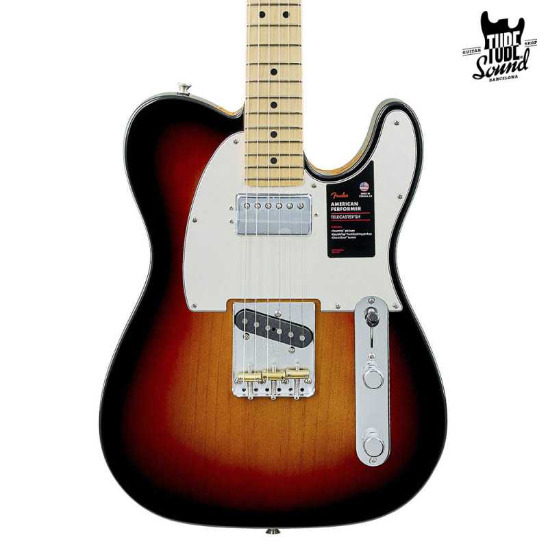 Fender Telecaster American Performer Hum MN 3 Color Sunburst