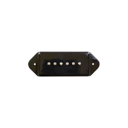 Lollar P-90 Dog Ear High Wind Bridge Tall Black