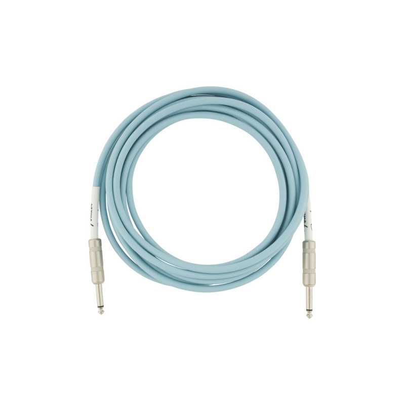 Fender Original Series Cable Straight 3m Daphne Blue