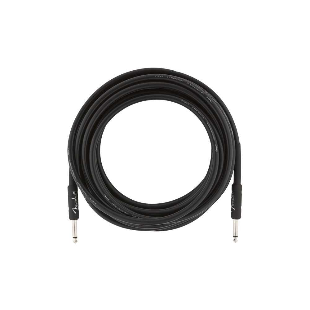 Fender Professional Series Cable Straight 5,5m Black
