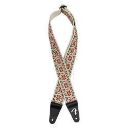 Fender 2" Pasadena Woven Strap Lattice Orange