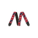Fender 2" Monogrammed Strap Red White Blue