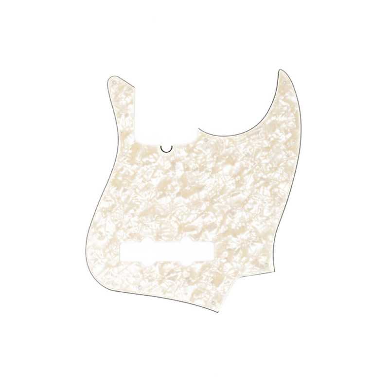 Fender J-Bass Pickguard 4-Ply Aged White Pearl