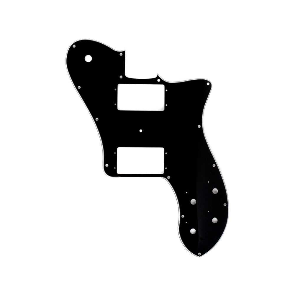 Fender Tele 72 DLX Pickgurad 14 Holes 3-Ply Black