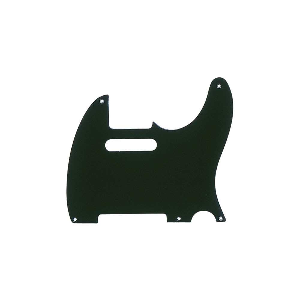 Fender Tele Pickguard Pure Vintage 5 Holes 1-Ply Black