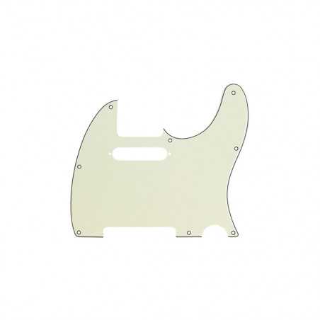 Fender Tele Pickguard 8 Holes 3-Ply Mint Green