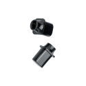 Fender Tele Pure Vintage Top-Hat Style Switch Tips Set Of 2 Black