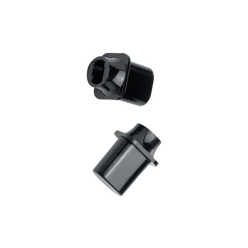 Fender Tele Pure Vintage Top-Hat Style Switch Tips Set Of 2 Black