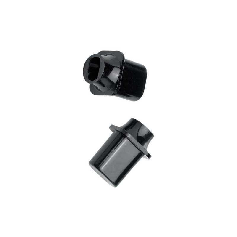 Fender Tele Pure Vintage Top-Hat Style Switch Tips Set Of 2 Black
