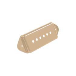 Gibson PRPC-045 P90 P100 Pickup Cover Dog Ear Creme