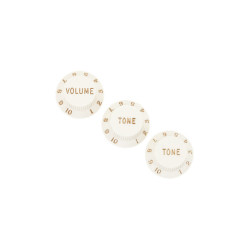 Fender Strat Knobs Parchment Set