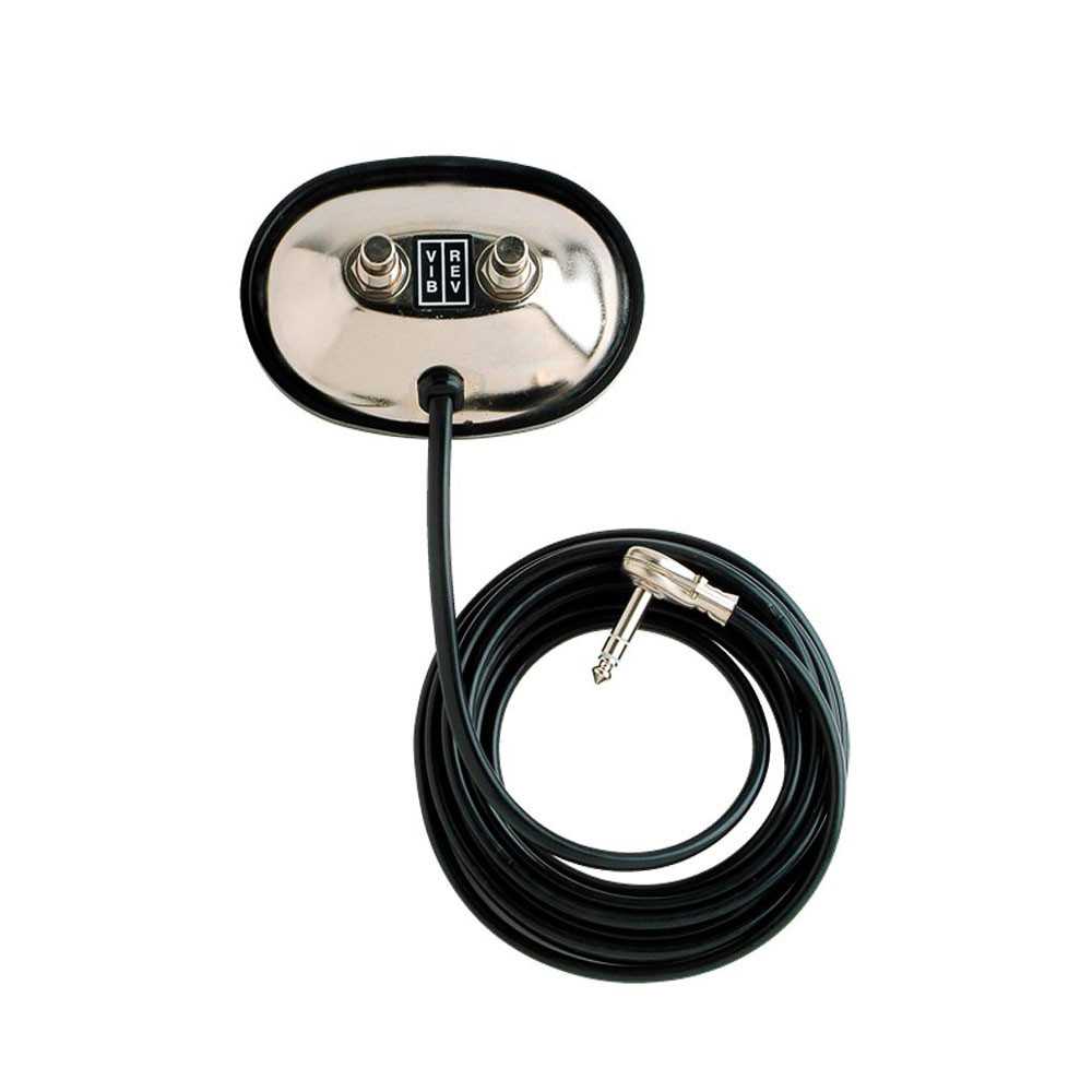 Fender Footswitch 2 button Vibrato/Reverb Modern