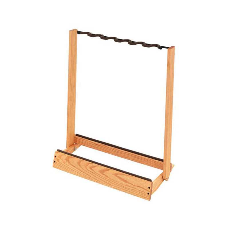 String Swing CC34 Slide Loading Inline 6 Guitar Rack Oak