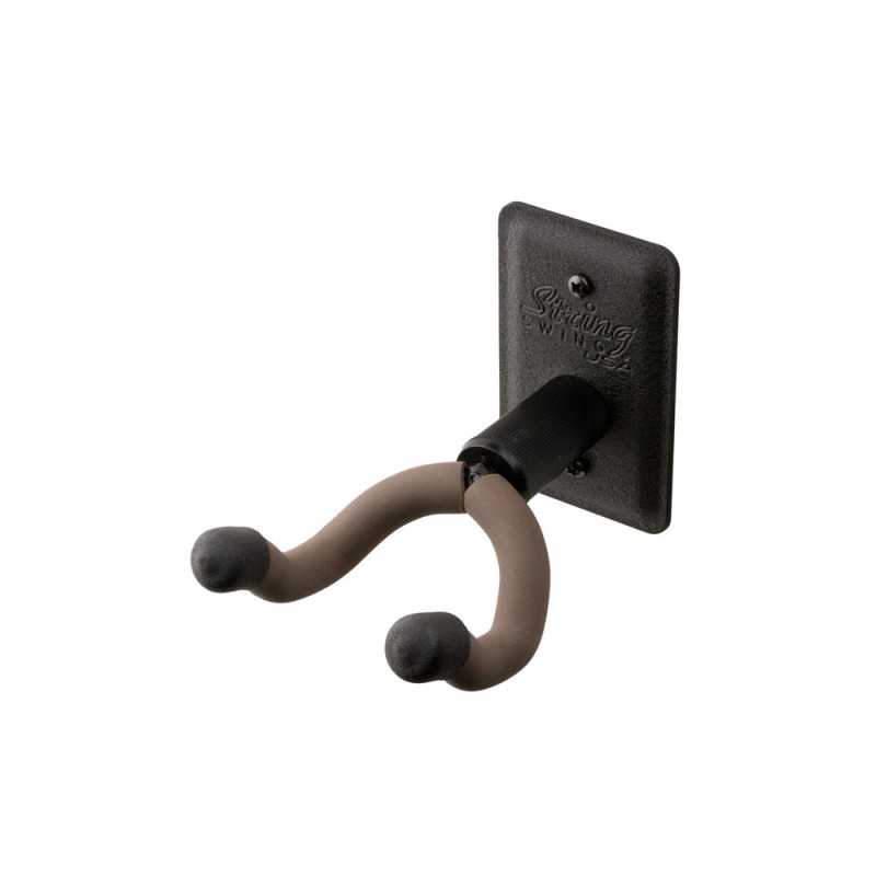 String Swing CC11K Wall Mount Guitar Hangers Metal Black