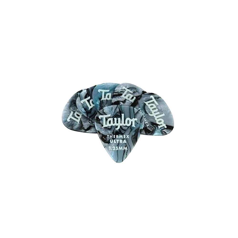 Taylor 80727 Thermex Ultra Picks Blue Swirl 1.25mm