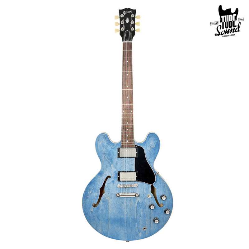 Gibson ES-335 Dot Custom Color Ocean Blue