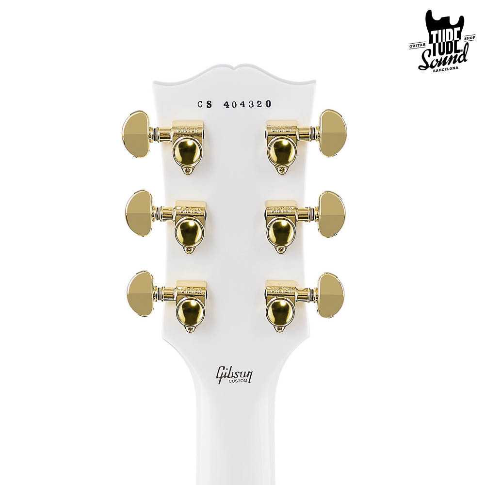 Gibson Custom Les Paul Custom Ebony Fingerboard Alpine White Gloss