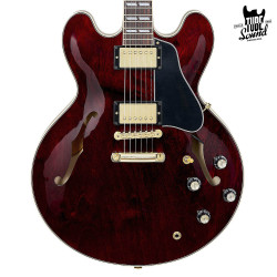 Gibson ES-345 Gold Hardware Wine Red
