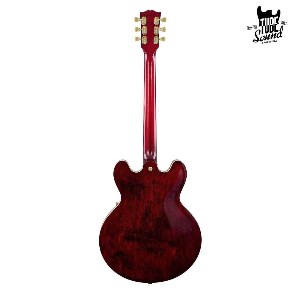 Gibson ES-345 Gold Hardware Wine Red