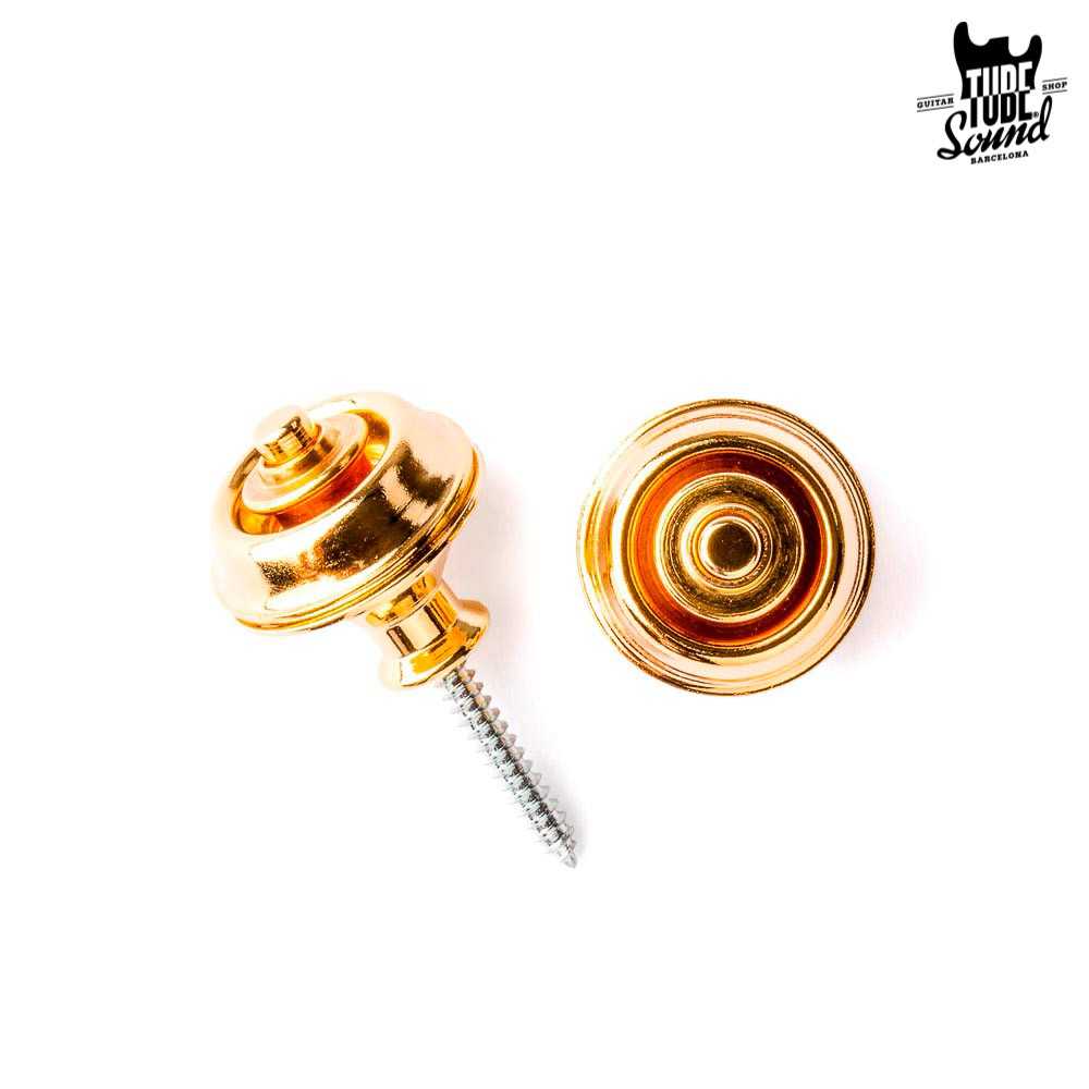 Dunlop SLS1034G StrapLok Dual Design Gold