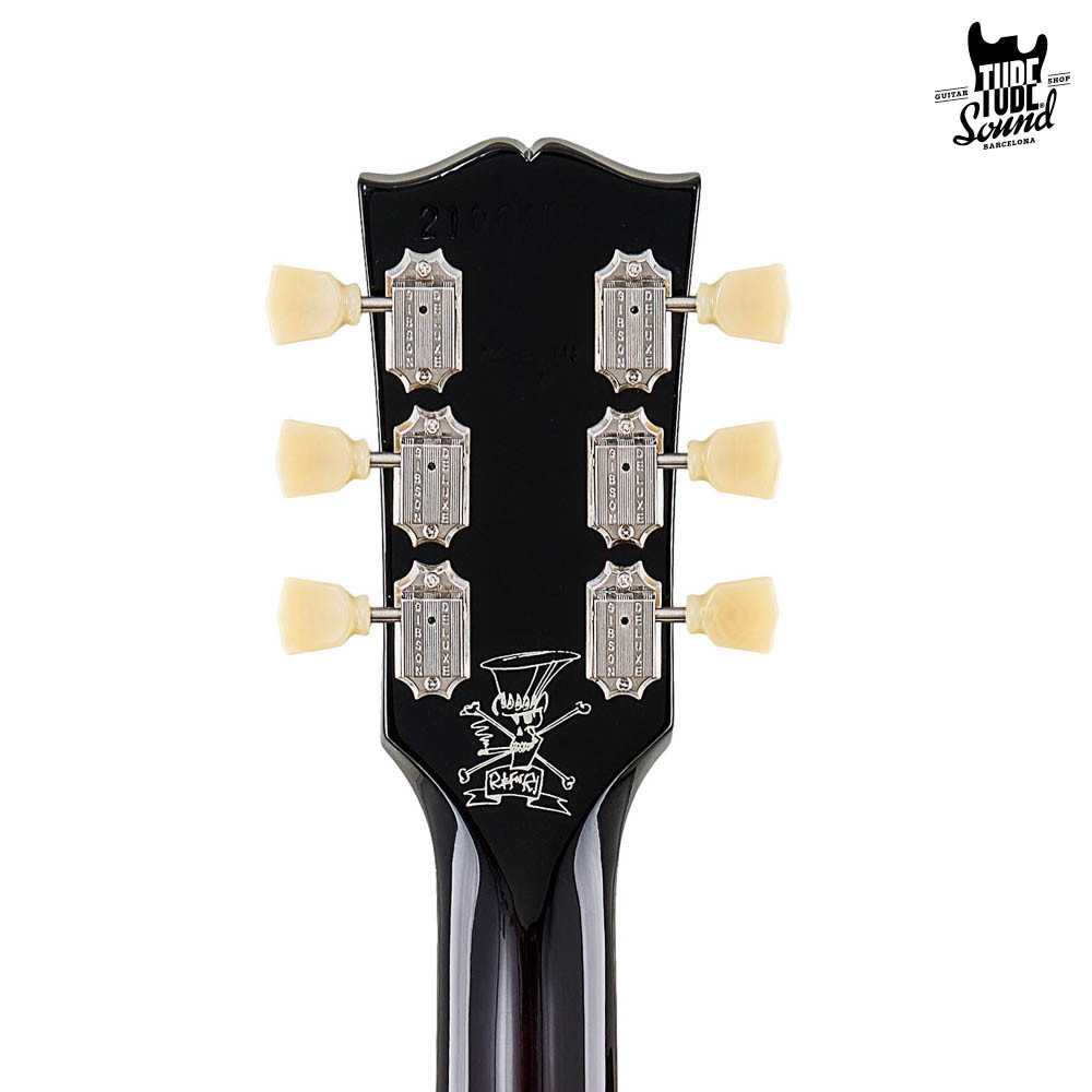 Gibson Les Paul Standard Slash Victoria Gold Top Dark Back