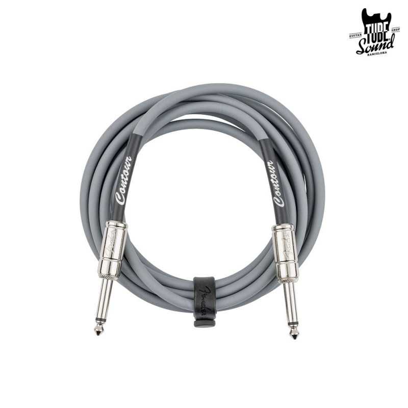 Fender Contour Series Cable Straight 3m Inca Silver