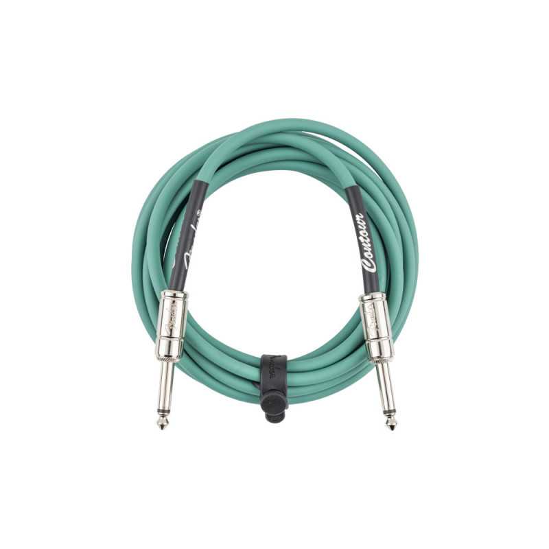 Fender Contour Series Cable Straight 3m Sherwood Green