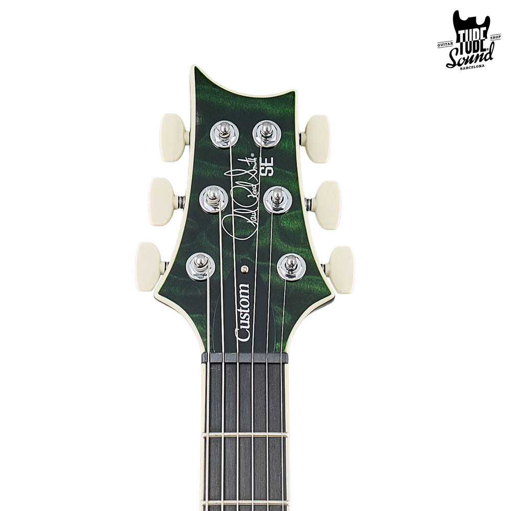PRS Paul Reed Smith SE Custom 24 Quilt Teal Black