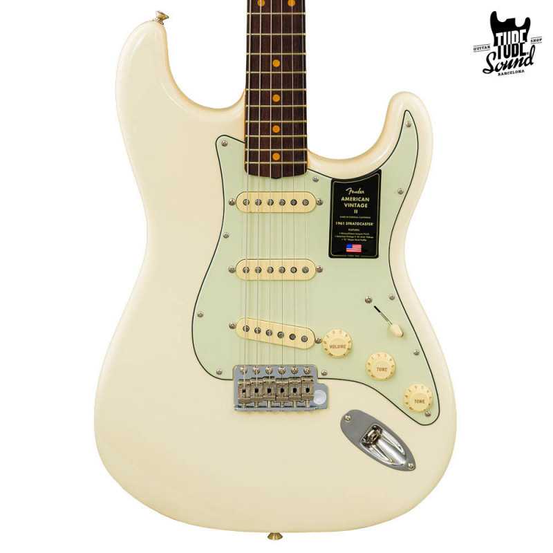 Fender Stratocaster American Vintage II 1961 RW Olympic White