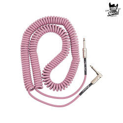 Fender Contour Series Coiled Cable 9m Burgundy Mist