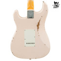 Fender Custom Shop Stratocaster Late 62 RW Relic CC Hardware Super Faded Aged Shell Pink