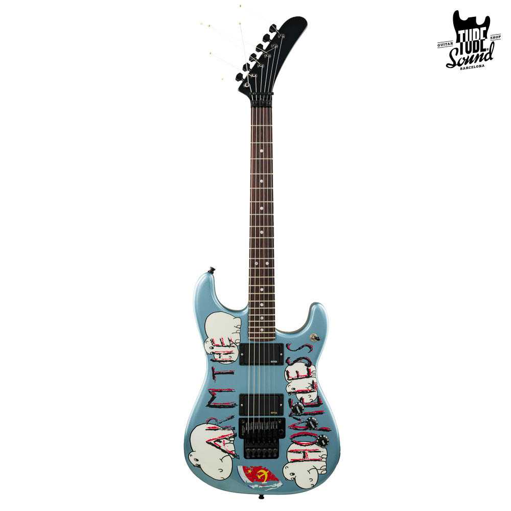 Fender Tom Morello Arm The Homeless RW Blue Ice Metallic