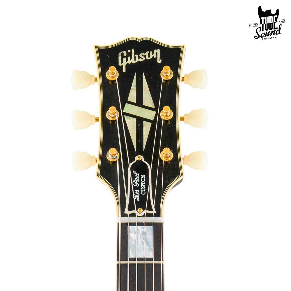 Gibson Custom Les Paul Custom 1957 Reissue 3-Pickup Bigsby Murphy Lab Light Aged Ebony