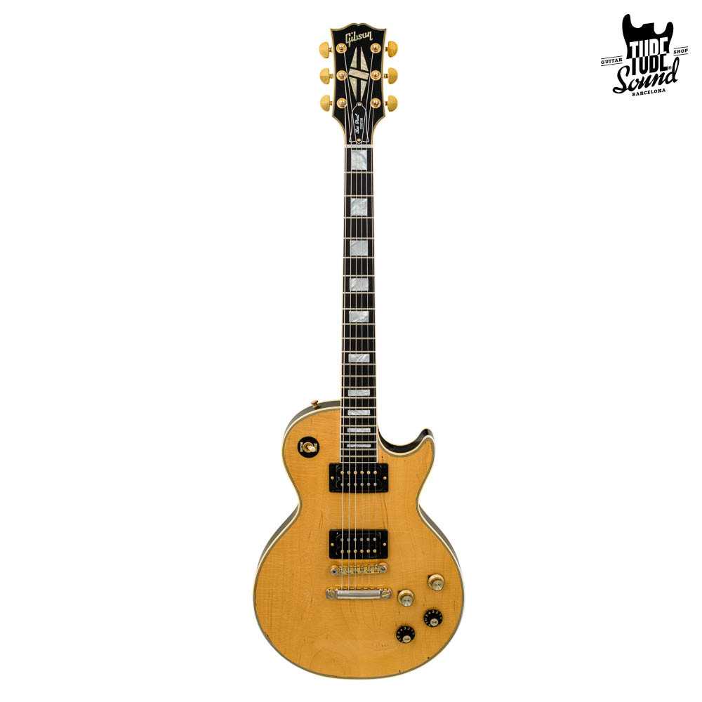 Gibson Custom Les Paul Custom Mick Ronson 1968 Collector's Edition Ebony Antique Natural