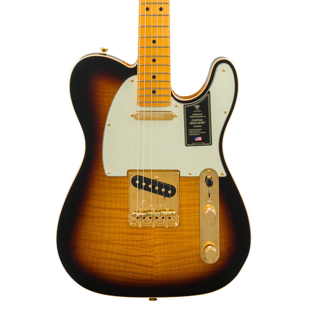 Fender Telecaster Custom American Professional 75th Anniversary MN 2 Color Sunburst