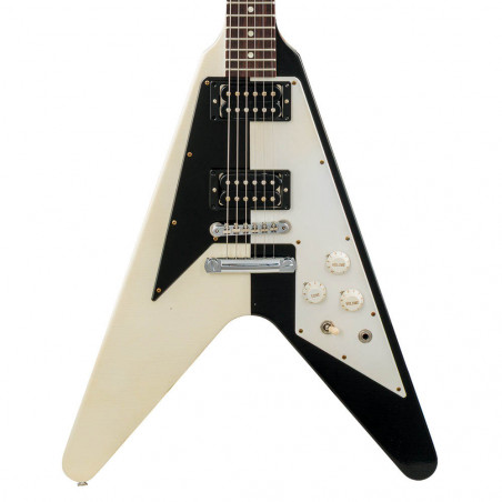 Gibson Custom Flying V Michael Schenker 1971 Collector's Edition Black White