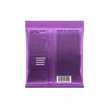 Ernie Ball 3220 Power Slinky Nickel Wound Electric 11-48 Tripack