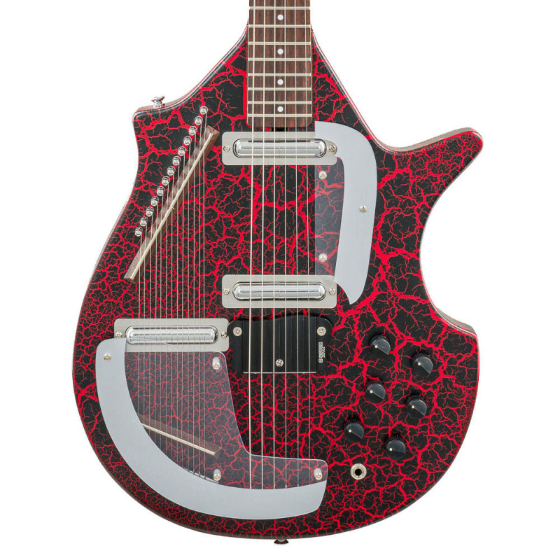 Danelectro Sitar Red Crackle