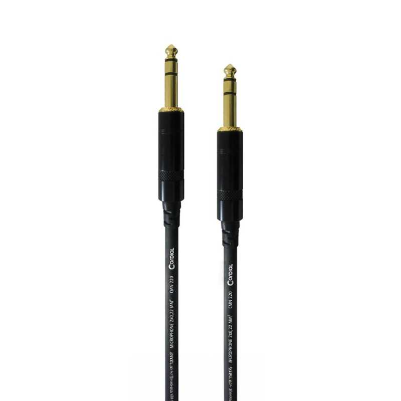Cordial CFM VV Jack Stereo To Jack Stereo 1.5m
