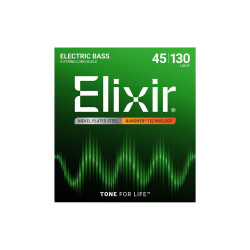 Elixir 14202 NPS Nanoweb 5 String Bass Light 45-130