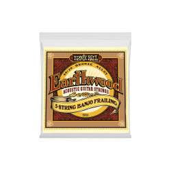 Ernie Ball 2061 Earthwood 80-20 Bronze 5 String Banjo Frailing 10-10
