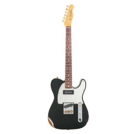 Fender Custom Shop Telecaster Custom Double Esquire Ltd. Ed. RW Relic Black