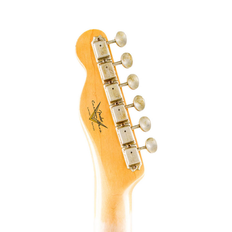 Fender Custom Shop Telecaster Custom Double Esquire Ltd. Ed. RW Relic Black