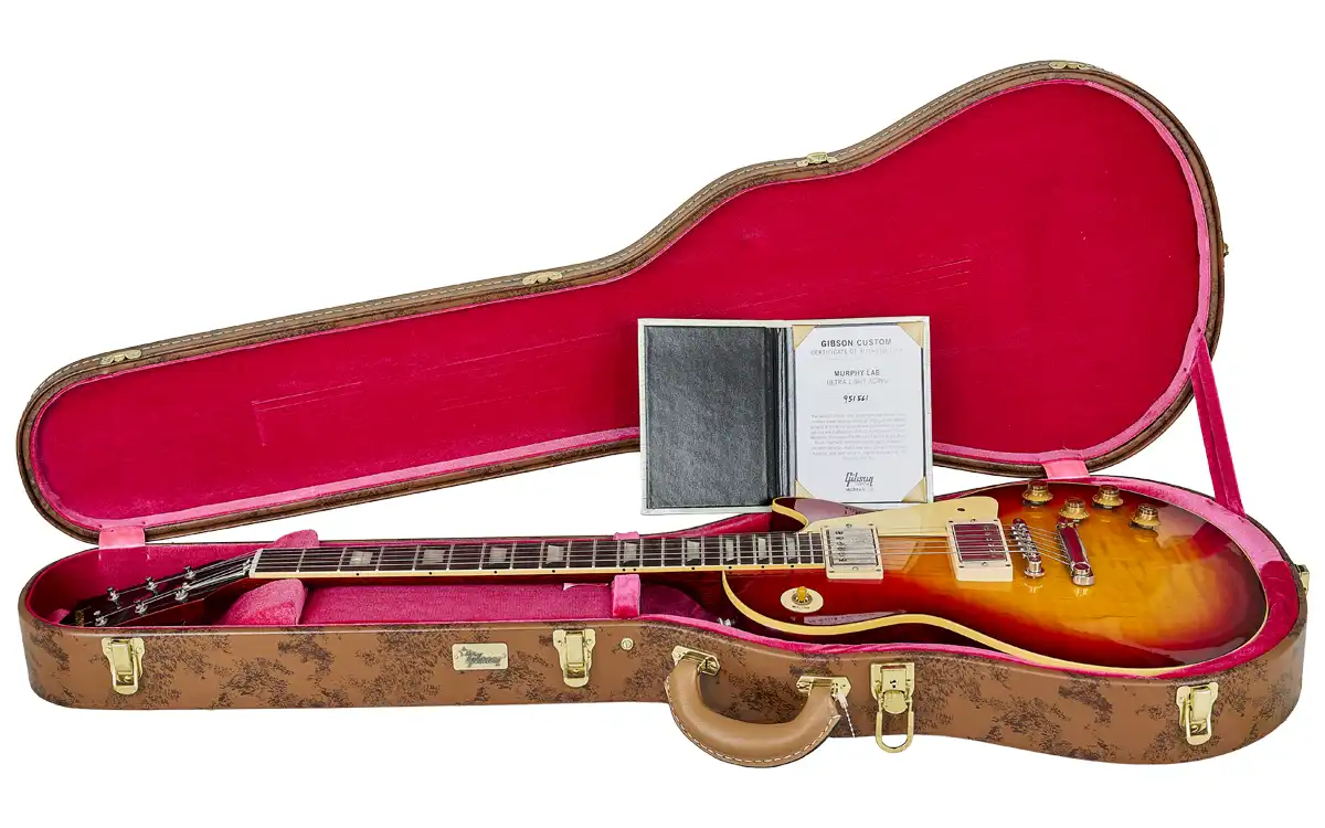 Gibson Custom Les Paul Standard 1959 Murphy Lab Ultra Light Aged Factory Burst Gibson Custom Les Paul Standard 1959 Murphy Lab Ultra Light Aged Factory Burst