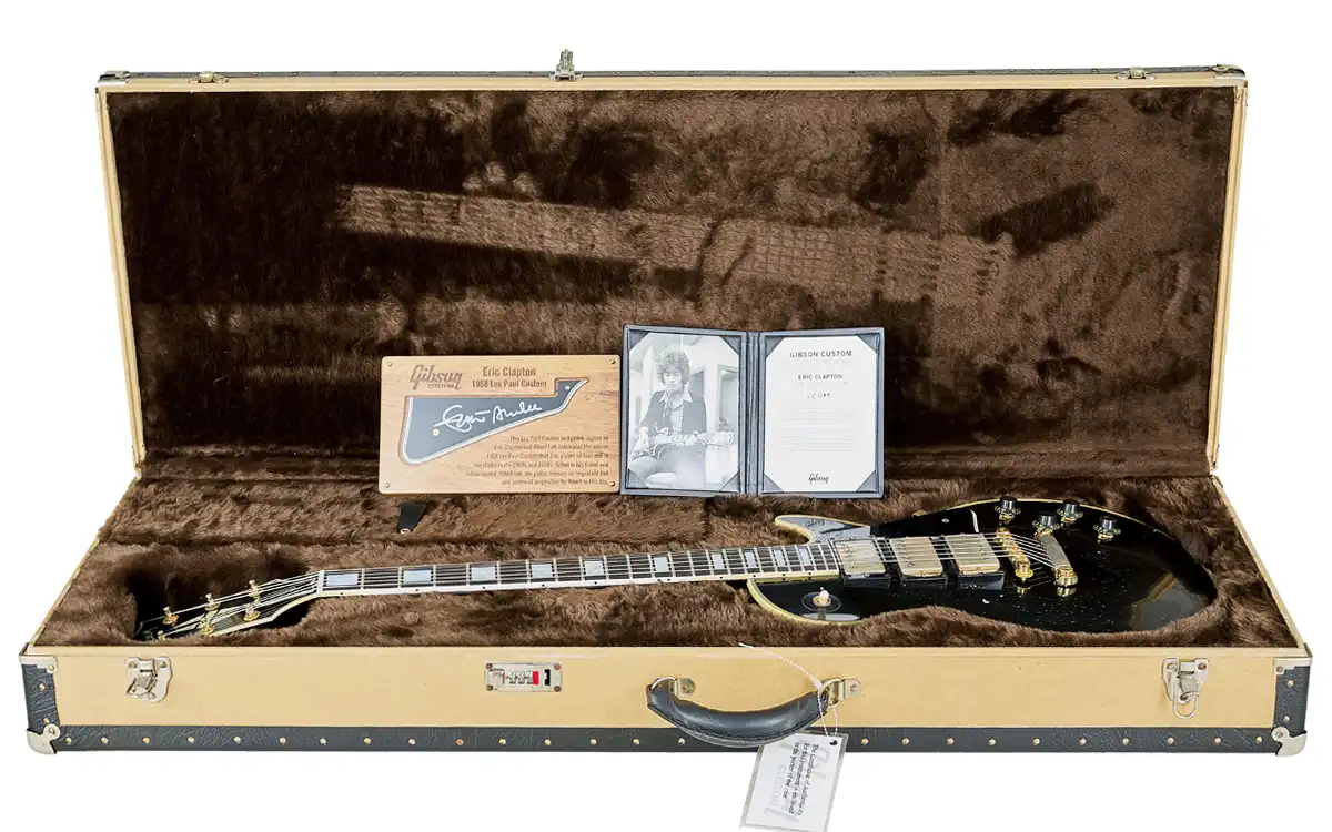 Gibson Custom Les Paul Custom 1958 Eric Clapton Ebony