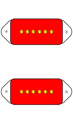 T-Type (Rhythm, Nickel Cover, 2-Conductor, Alnico 5, 7.3K)