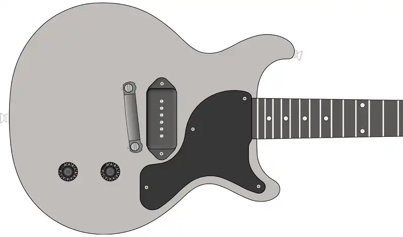 Cuerpo de Caoba en Nitrocelulosa Cuerpo de Caoba en Nitrocelulosa