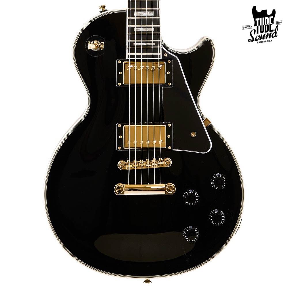 Epiphone Les Paul Custom Ebony - Tube Sound Barcelona